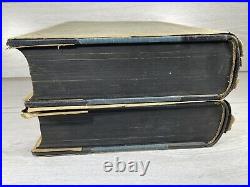 Antique/Vintage Waverley 1945 Two Volume Dictionaries Large Books Heavy English