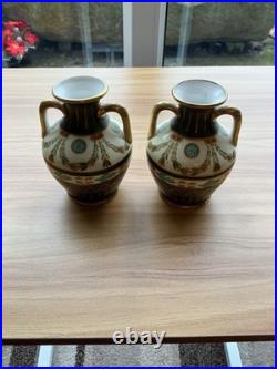 Antique Vintage Wedgwood Matching Vases Late 19th Early 20th Century