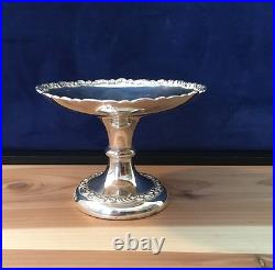 Antique / Vintage Williams English Miniature Sterling Silver Compote, Mint Dish