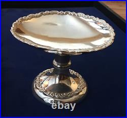 Antique / Vintage Williams English Miniature Sterling Silver Compote, Mint Dish