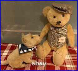 Antique / Vintage old English excelsior & kapok filled 1930's Teddy bear