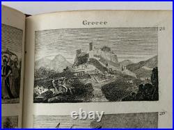 Antique Vintage travel guide book Scenes in Europe by Isaac Taylor 1818