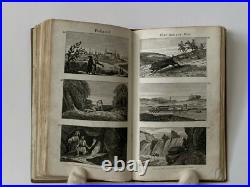 Antique Vintage travel guide book Scenes in Europe by Isaac Taylor 1818