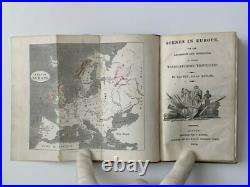 Antique Vintage travel guide book Scenes in Europe by Isaac Taylor 1818