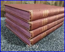 Antique Virtue's Household Physician 4 Vol Vintage Set Medical Books Illustrated