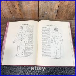 Antique Virtue's Household Physician 4 Vol Vintage Set Medical Books Illustrated