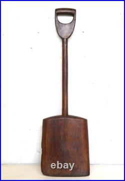 Antique Wooden Malt Shovel Craftsman Made ex English Pub Decoration One Piece