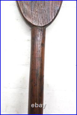 Antique Wooden Malt Shovel Craftsman Made ex English Pub Decoration One Piece