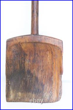 Antique Wooden Malt Shovel Craftsman Made ex English Pub Decoration One Piece