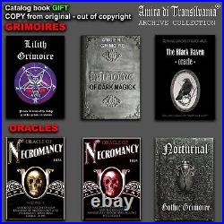 Antique book magic psychology occult medicine occultism manual secret societies