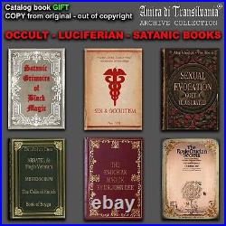 Antique book occult magic esoteric manuscript occultism necromancy witchcraft V2