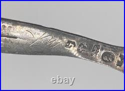 Antique early 19th century English Sterling silver spectacles Franklin style