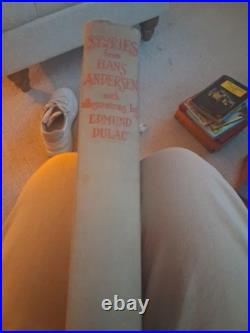 Antique vintage 1938 Stories from Hans Anderson, Edmund Dulac illustrations