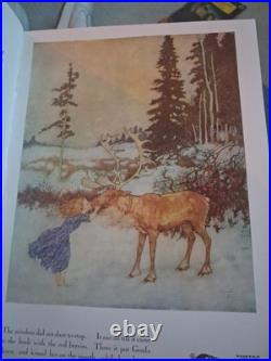 Antique vintage 1938 Stories from Hans Anderson, Edmund Dulac illustrations