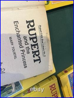 Antique/vintage Full Set Of 18 Rupert Bear Hard Back Story Books