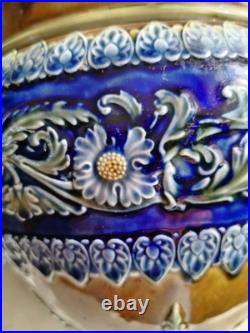 Antique/vintage Royal Doulton Lambeth Glazed Planter Jardinière