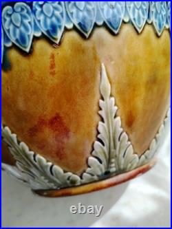 Antique/vintage Royal Doulton Lambeth Glazed Planter Jardinière