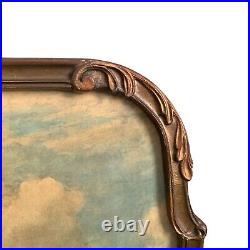 Atsonea Frame The Haywain Print After John Constable Wooden Vintage Antique