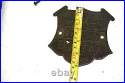 BRASS SAFE PLATES AND HANDLES x 4