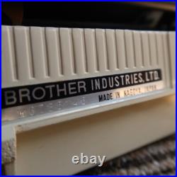 BROTHER Kana English Typewriter Operation Confirmed Antique Vintage