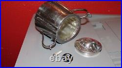 Barker Ellis antique Vintage silver English Tea Set 4 pieces