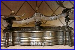 Beautiful Antique English Scale Original Weights Scales Vintage Brass Pans