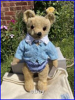 Benjamin 16 c1930/40's Merrythought Bear Old Antique English Teddy