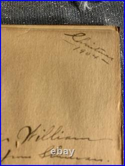 Benjamin Franklin POOR RICHARD'S ALMANACK Leather Edition Antique Vintage