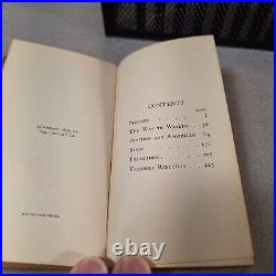 Benjamin Franklin Poor Richard's Almanack Leather 1898 Edition Antique Vintage