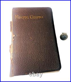 Book Count Of Monte Cristo Antique Vintage ra