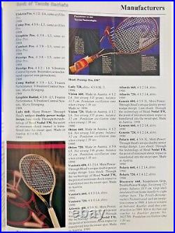 Book of Tennis Rackets Siegfried Kuebler Vintage Antique Collecting History Book