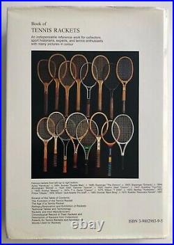 Book of Tennis Rackets Siegfried Kuebler Vintage Antique Collecting History Book