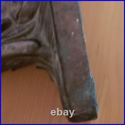 Bronze Horse Sculpture Vintage English Equestrian Champion Trophy Antique 7x6.5