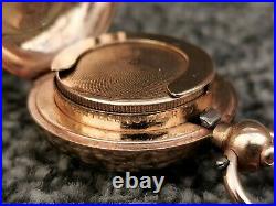 C1900's Dennison A. L. D Gold Sovereign Coin Case Holder Antique Edwardian Vintage