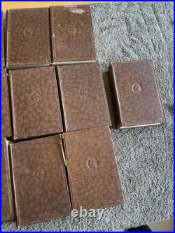 Charles Dickens Book Odhams leather effect Collection Antique Vintage