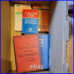 Collectors Antique Vintage Dictionaries