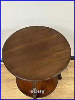 Cricket Table with Undertier Vintage