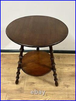 Cricket Table with Undertier Vintage