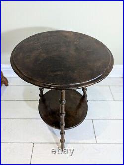 Cricket Table with Undertier Vintage Postage Available