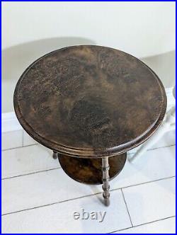 Cricket Table with Undertier Vintage Postage Available