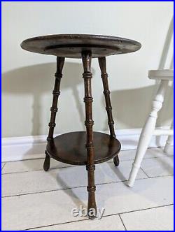 Cricket Table with Undertier Vintage Postage Available