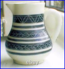 DRAGON POTTERY RHAYADER by A Davenport Dee Cee, Dragon Pottery, Welsh, Marks