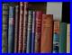 Decorative Vintage Ornate Antique Books In Row x 12 Job Lot