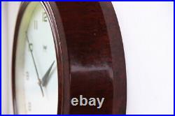 ENGLISH 1960s SMITHS Midcentury Vintage Industrial Factory Bakelite Wall Clock