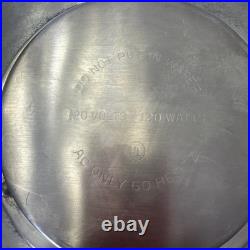 EPCA Poole Silverplate Tray Heated Footed Handles Old English Antique / Vintage