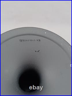 Early 19th Century Wedgwood Enameled & Gilt Floral Black Basalt Candlestick