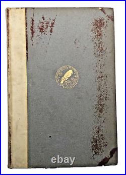 Edgar Allan Poe Complete Works Antique Vellum Leather Limited 200 Sets Vintage
