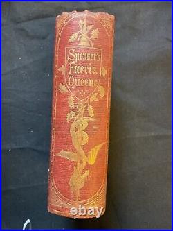 Edmund Spenser / The Fairy Queen 1856 Vintage Antique, RARE CORBOULD ED, VGC