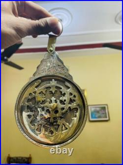 English Astrolabe Calendar Globe Solid Brass Maritime Home