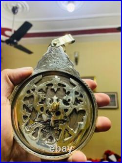 English Astrolabe Calendar Globe Solid Brass Maritime Home